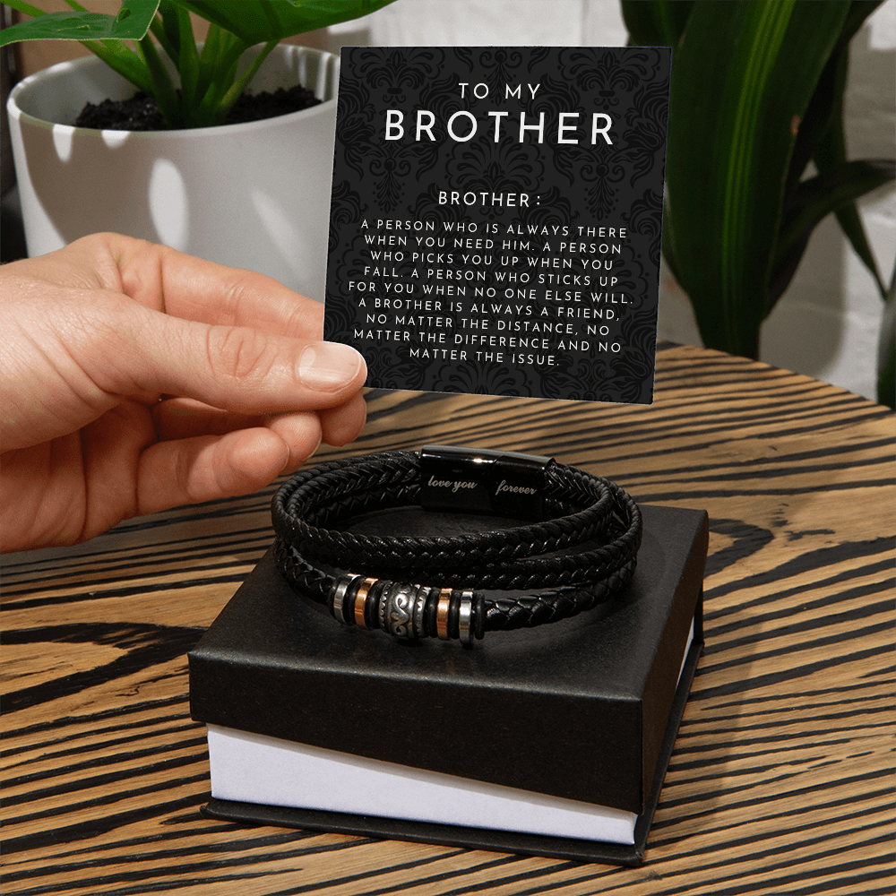 To My Brother Bracelet