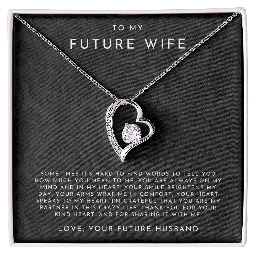 To My Future Wife - Forever Heart Necklace