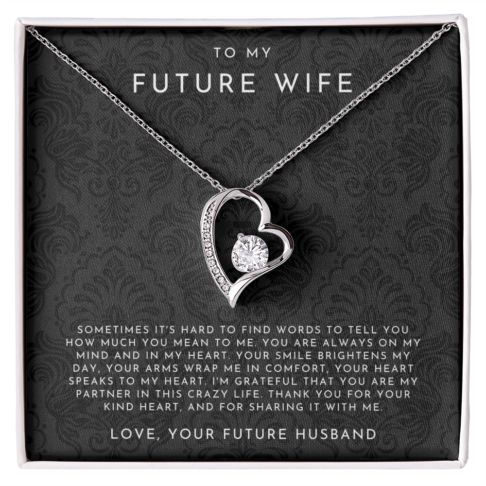 To My Future Wife - Forever Heart Necklace