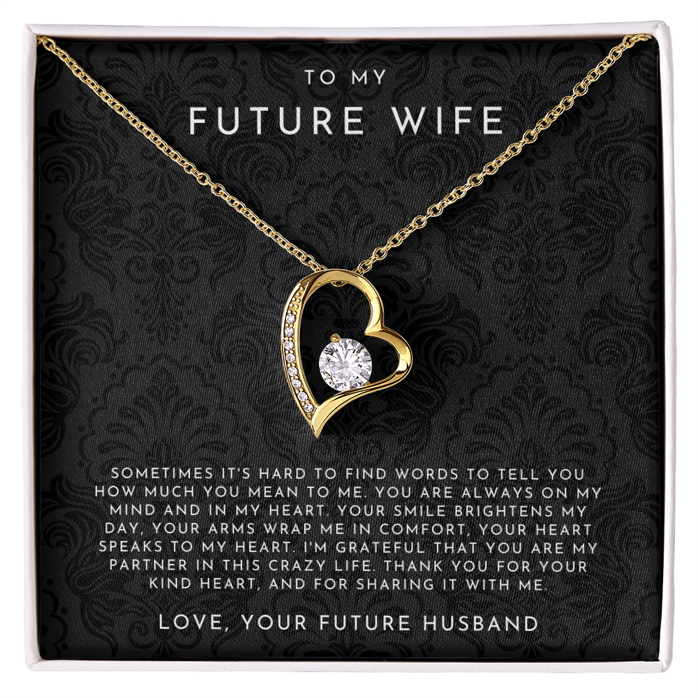 To My Future Wife - Forever Heart Necklace