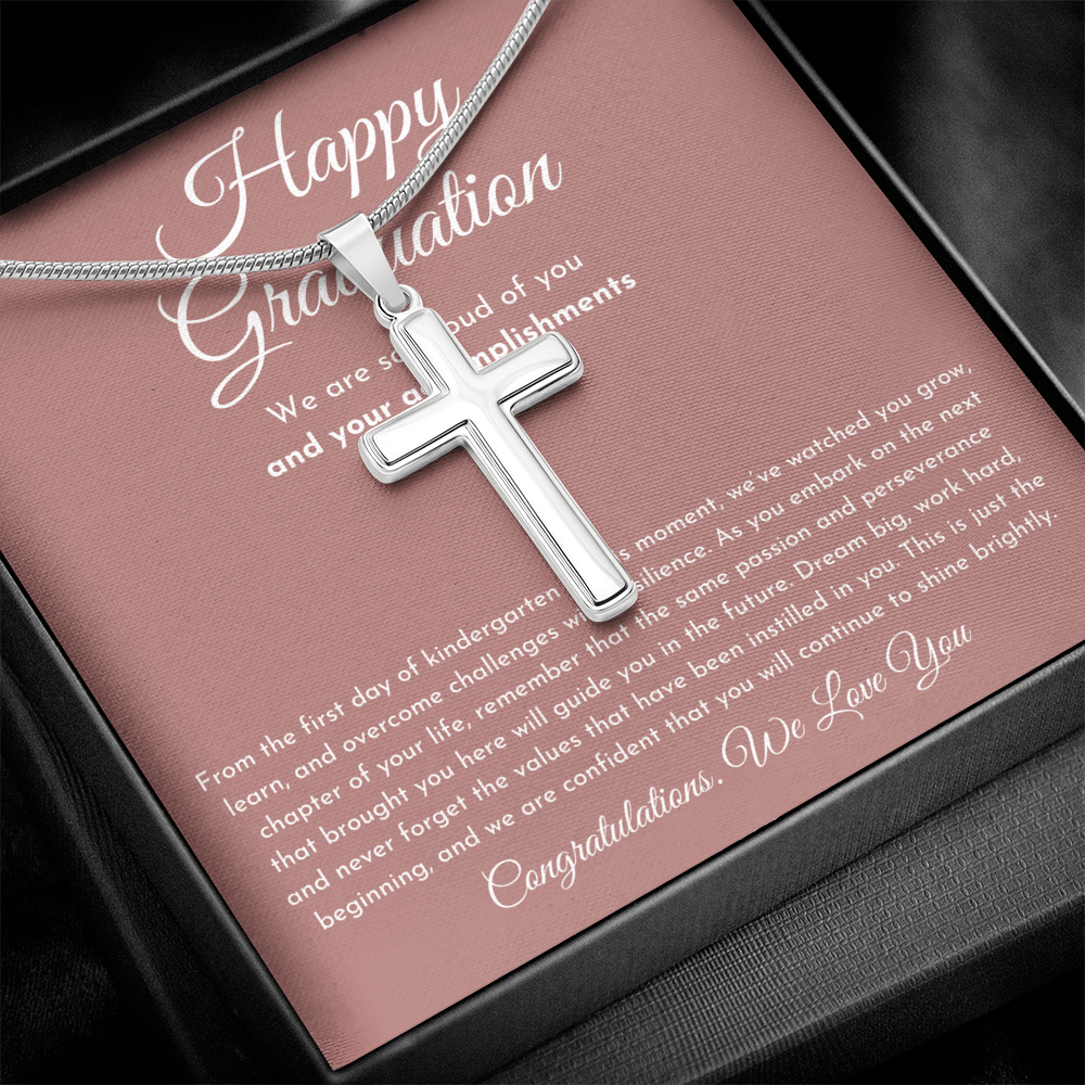 Happy Graduation Gift For Her (Cross Necklace)