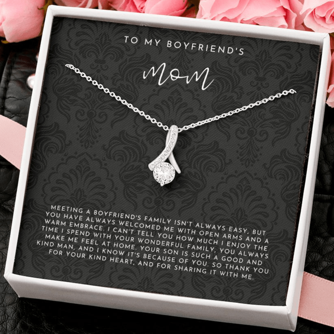 Boyfriends Mom Necklace, Boyfriends Mom Gift