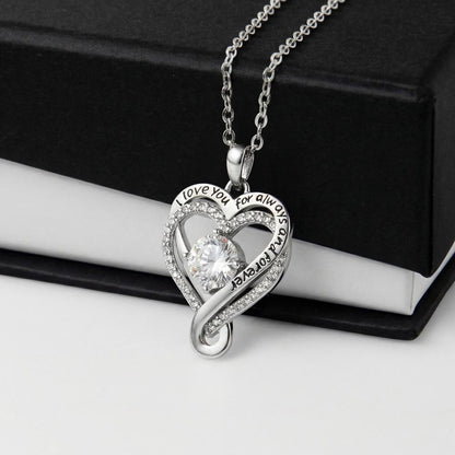 To My Bonus Daughter - Love You Always Necklace