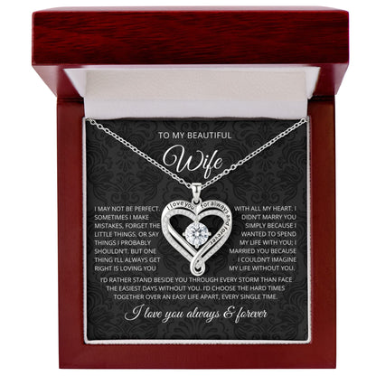To My Wife | All My Heart Necklace