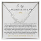 Daughter In Law Children's Name Necklace | The Heart of Their World