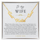 Wife Custom Children's Name Necklace | Reasons I Love Coming Home