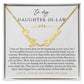 Daughter In Law Children's Name Necklace | The Heart of Their World