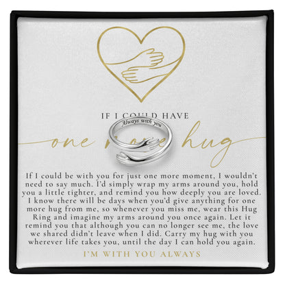 One More Hug Memorial Ring