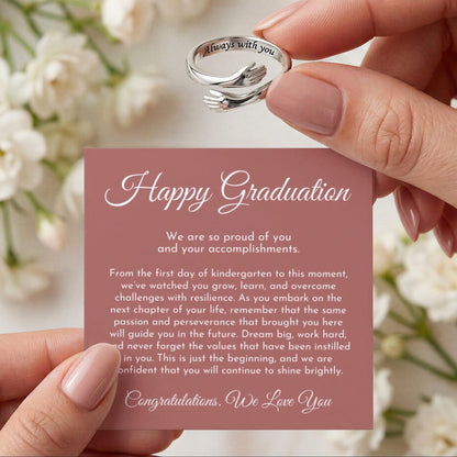 Graduation Gift For Her - Hug Ring