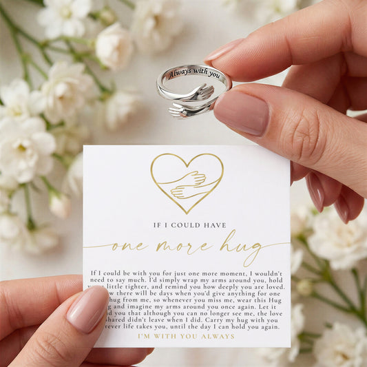 One More Hug Memorial Ring