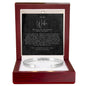 Custom Engraved Wife Promise Cuff Bracelet | Always Remember