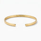 Custom Engraved Wife Promise Cuff Bracelet | Always Remember