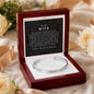 Wife Custom Engraved Cuff Bracelet | My Favorite Life
