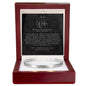 Custom Engraved Wife Promise Cuff Bracelet | Always Remember
