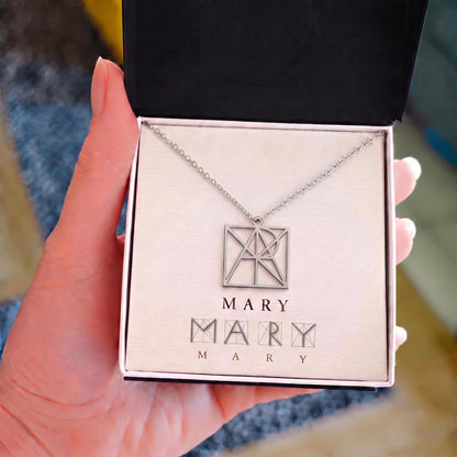Unique Custom Name Logo Necklace