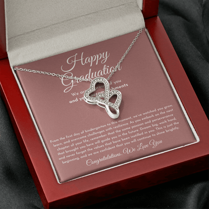 Graduation Gift For Her - Unity Hearts Necklace
