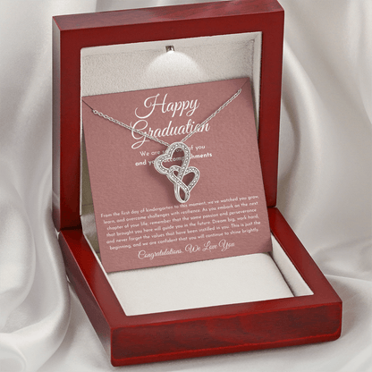 Graduation Gift For Her - Unity Hearts Necklace