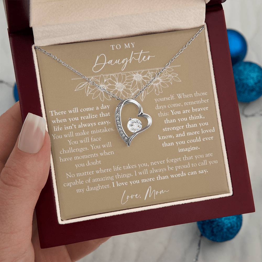 To My Daughter From Mom | Braver Than You Think Sunflower