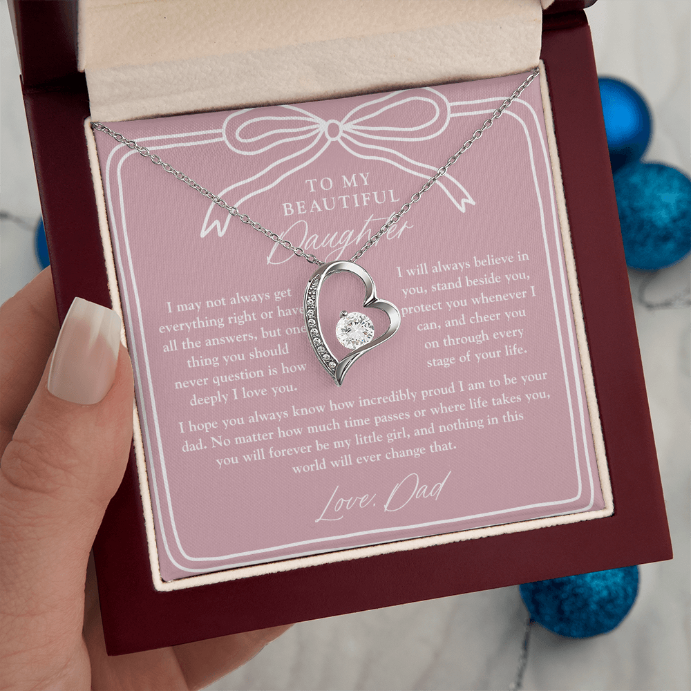 To My Daughter | Forever My Little Girl Blush