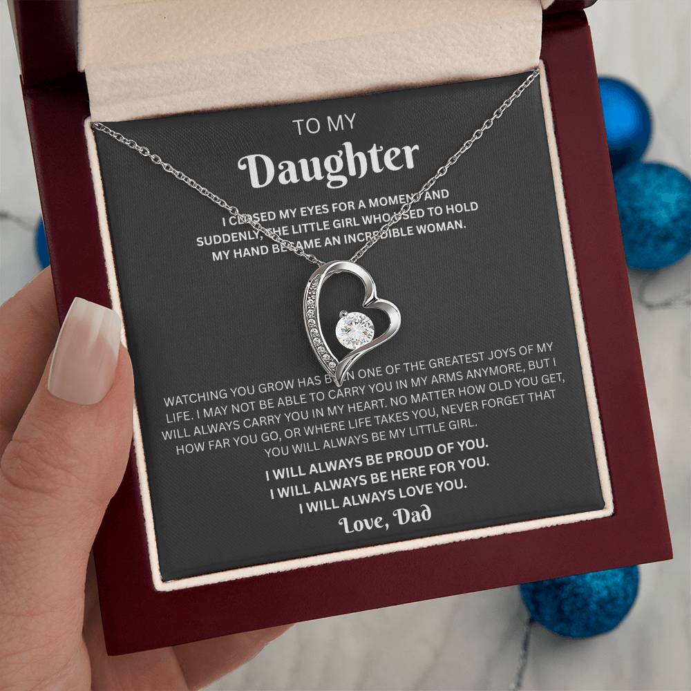 To My Daughter (I Closed My Eyes) From Dad