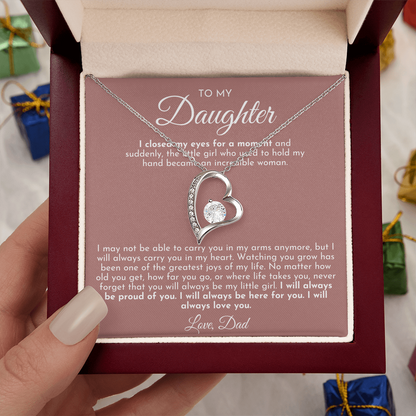 To My Daughter (I Closed My Eyes) From Dad