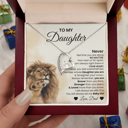 To My Daughter (Never Feel That  You Are Alone)