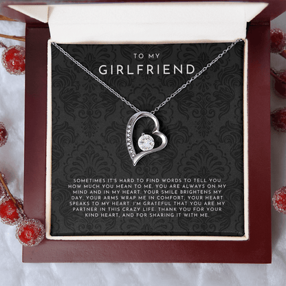 To My Girlfriend - Forever Love Necklace