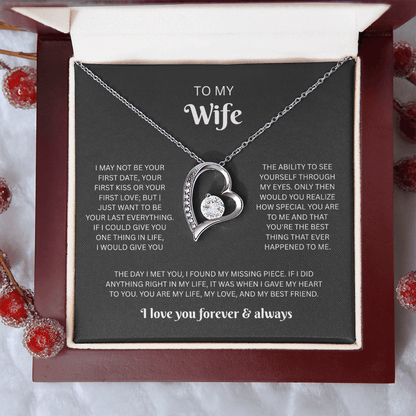 To My Wife (Forever Heart Necklace)