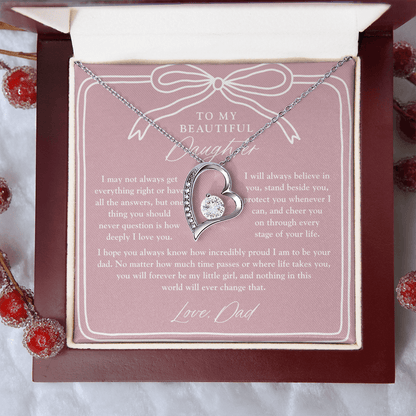 To My Daughter | Forever My Little Girl Blush