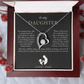 To My Daughter From Dad | Come Home Necklace