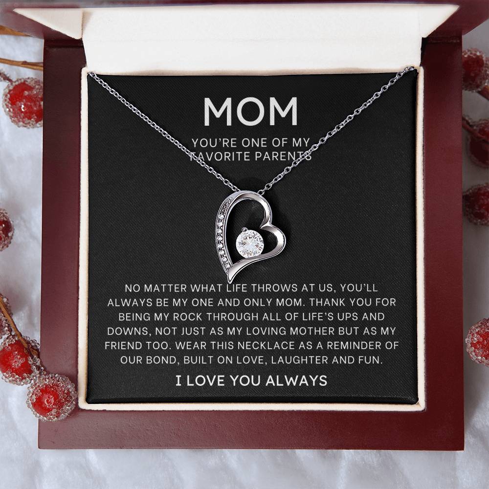 One of My Favorite Parents Mom Necklace