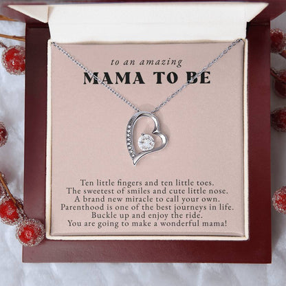 Blush Mama To Be Necklace