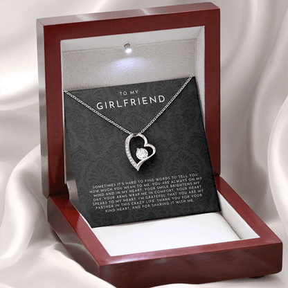 To My Girlfriend - Forever Love Necklace