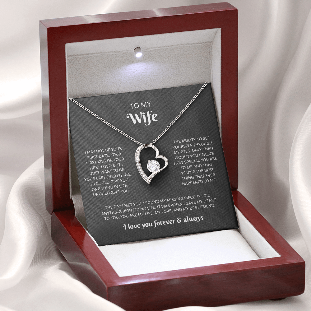 To My Wife (Forever Heart Necklace)
