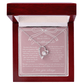 To My Granddaughter | My Heart is Always With You Necklace Blush