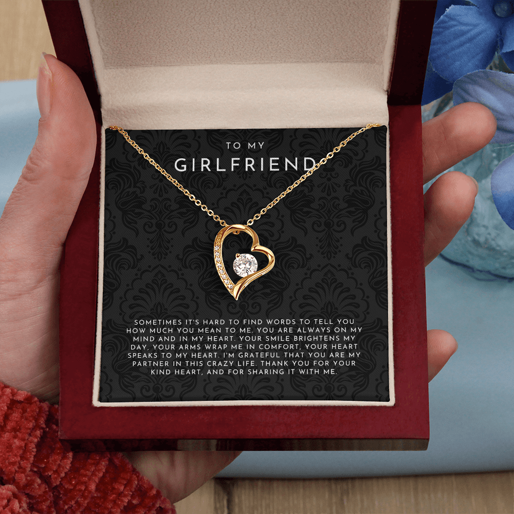 To My Girlfriend - Forever Love Necklace