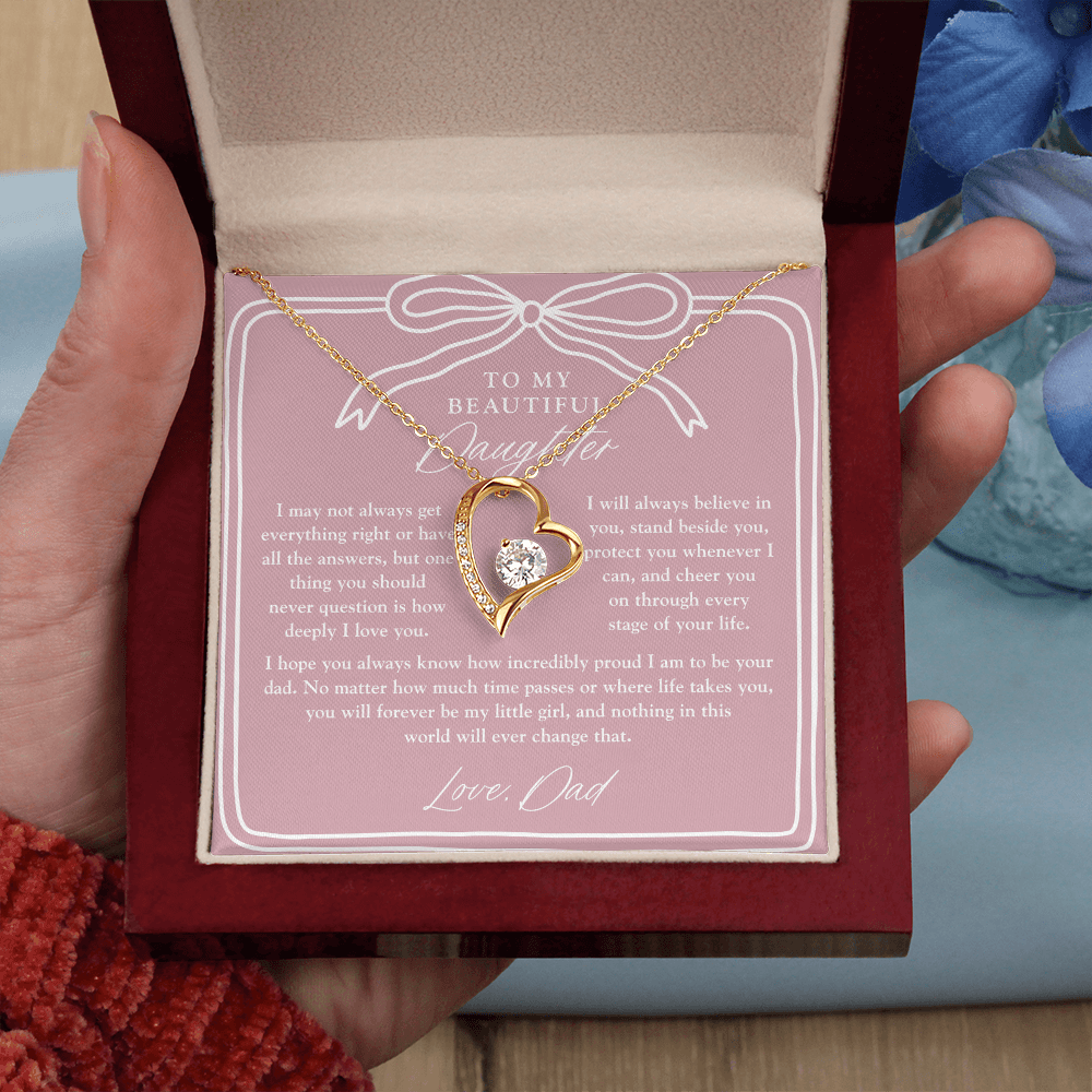 To My Daughter | Forever My Little Girl Blush