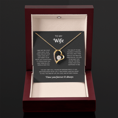 To My Wife (Forever Heart Necklace)