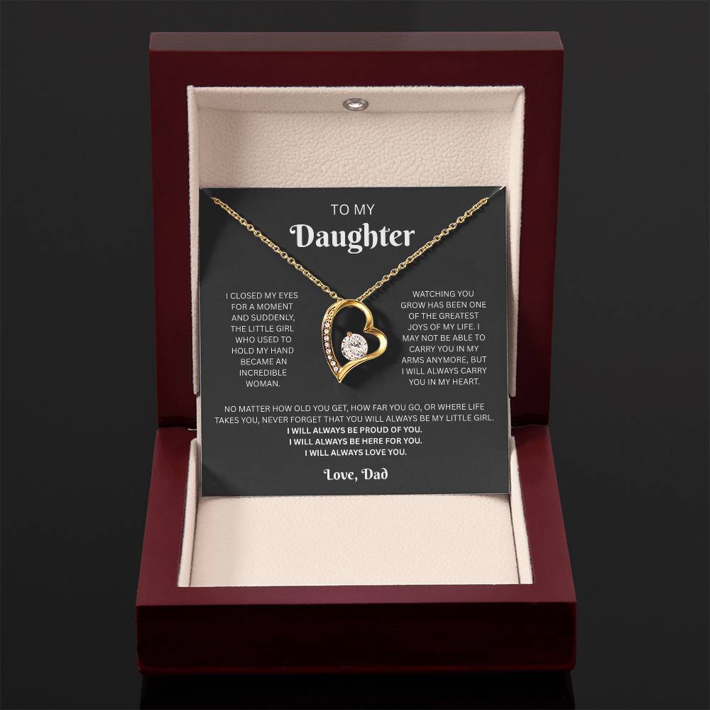 To My Daughter (I Closed My Eyes) From Dad