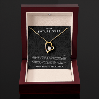 To My Future Wife - Forever Heart Necklace