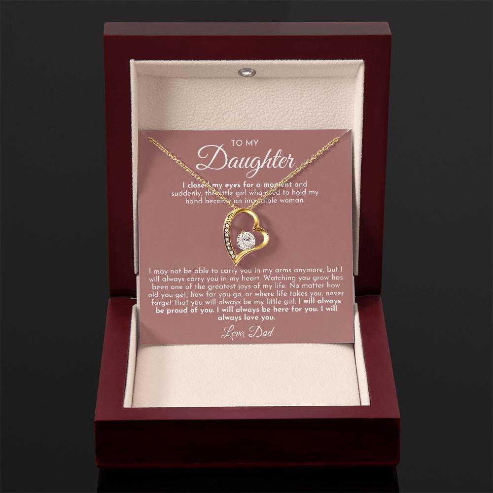 To My Daughter (I Closed My Eyes) From Dad