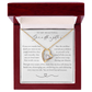 To My Granddaughter Heart Necklace | Loved Beyond Measure