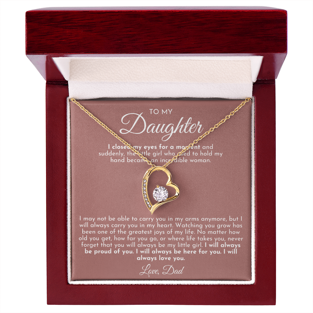 To My Daughter (I Closed My Eyes) From Dad