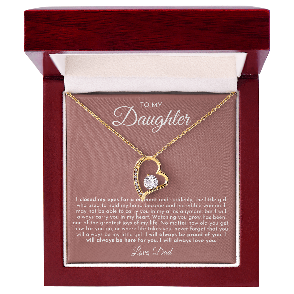 To My Daughter (I Closed My Eyes) From Dad