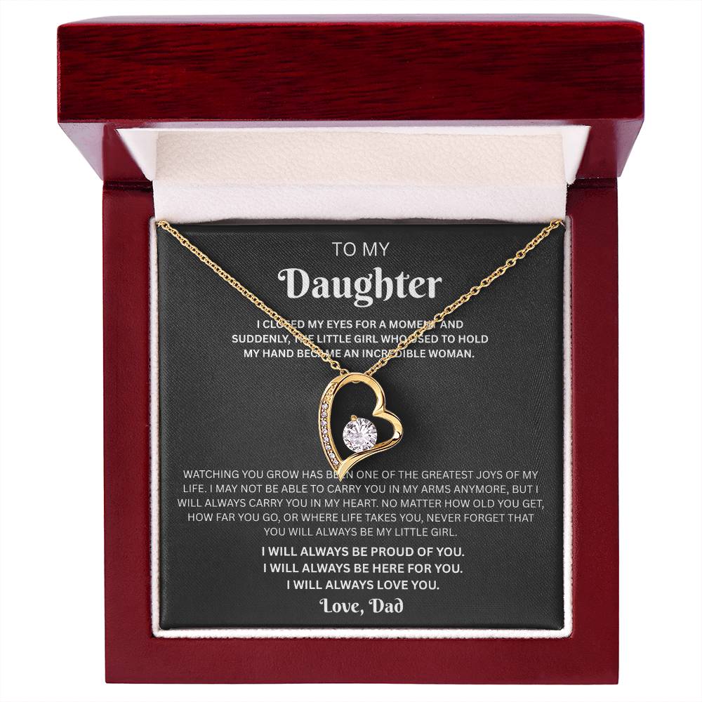 To My Daughter (I Closed My Eyes) From Dad