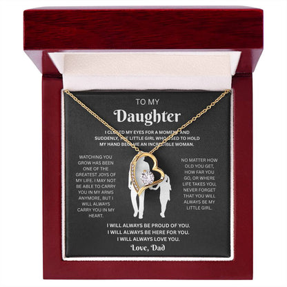 To My Daughter (I Closed My Eyes) From Dad
