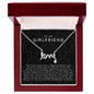 Girlfriend Love Necklace | The First I Love You Not The Last  Black Lace