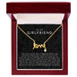 Girlfriend Love Necklace | The First I Love You Not The Last  Black Lace