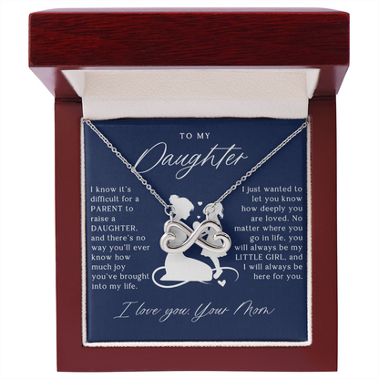 To My Daughter - Infinity Love Necklace