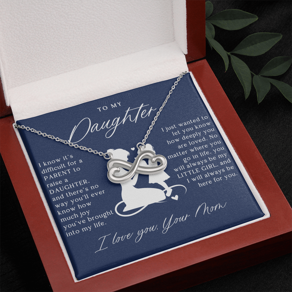 To My Daughter - Infinity Love Necklace